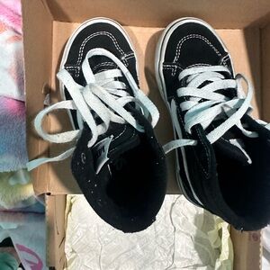 Vans Black and White Old Skool Sneakers
